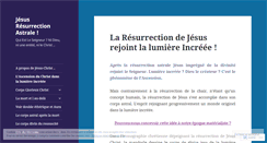 Desktop Screenshot of jesus-resurrection-astrale.com